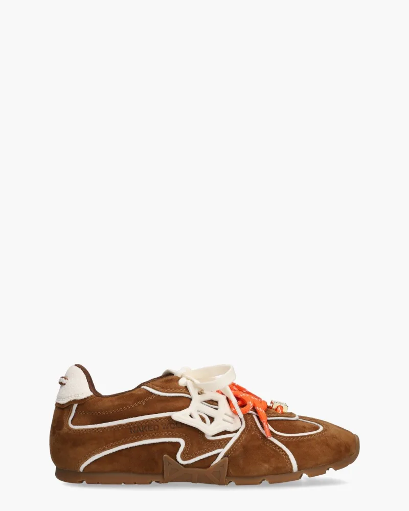 Naked Wolfe Adored, sneakers voor dames in bruin