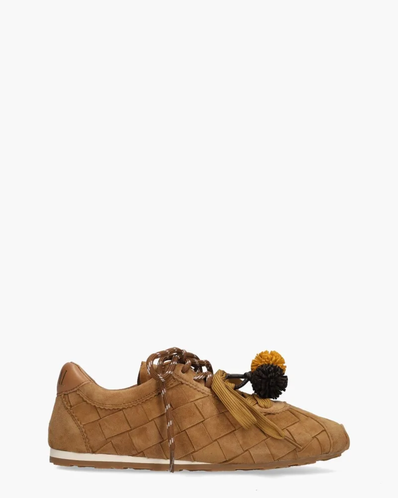 Toral Erin, sneakers voor dames in bruin