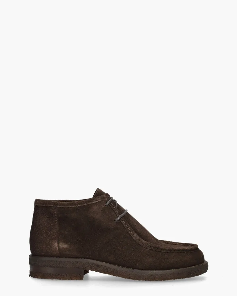 Billi Bi A7025, veterschoenen voor dames in donkerbruin