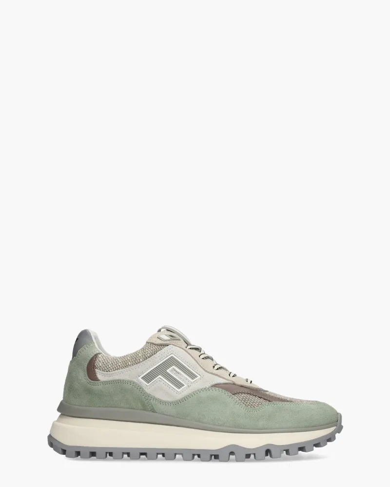 Floris Van Bommel De Gripper 01.15, schoenen voor heren in groen