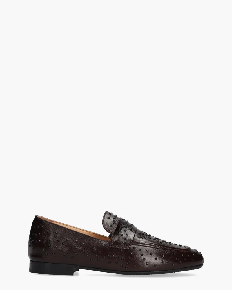 Gioia Aimie, instappers & loafers voor dames in rood