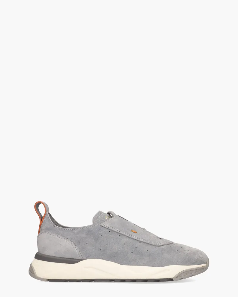 Santoni 22032, sneakers voor heren in grijs