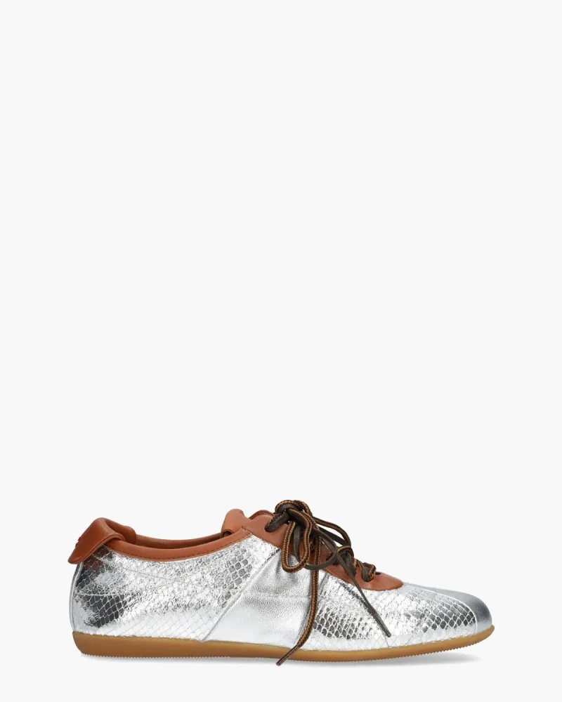 Halmanera 103, sneakers voor dames in zilver