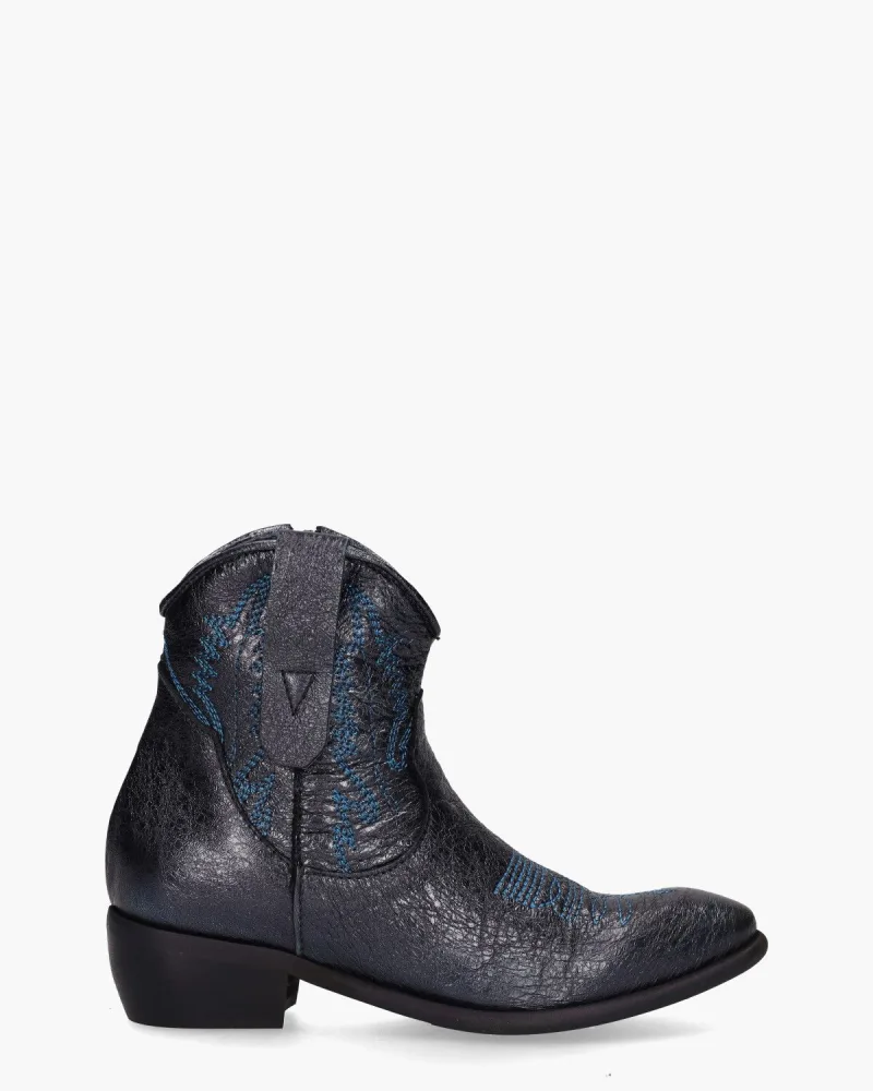 Zoe Italy Zoe 05, enkellaarsjes & boots voor dames in blauw