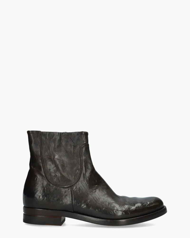 Fabrizio Silenzi 412, enkellaarsjes & boots voor heren in donkerbruin