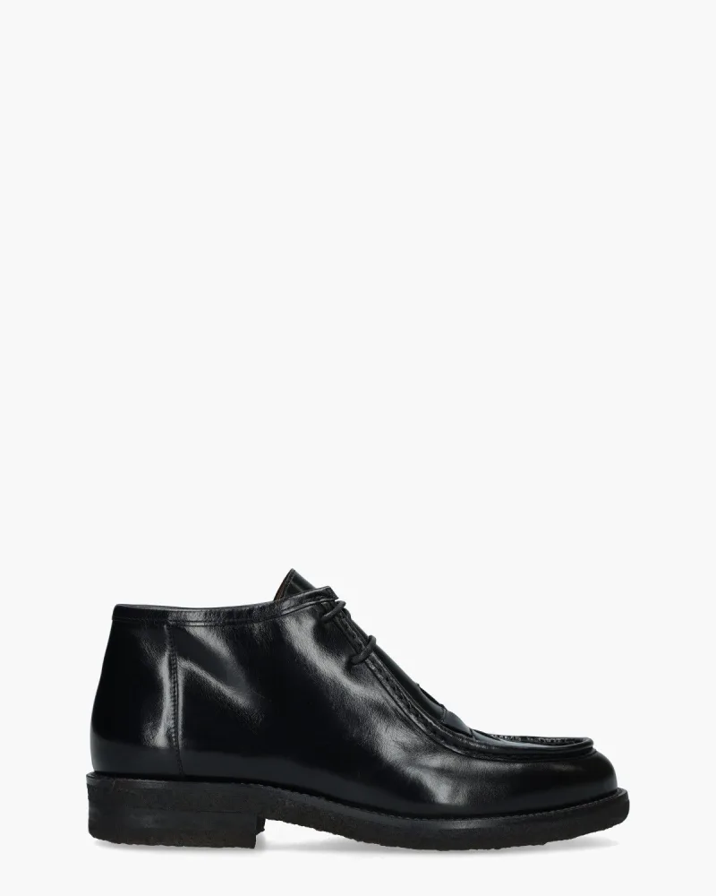 Billi Bi A9091, veterschoenen voor dames in zwart