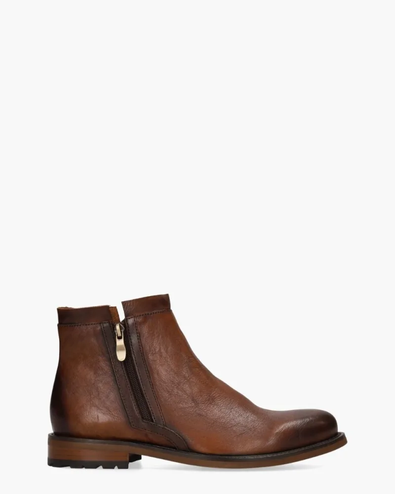 Daniel Kenneth Paco, enkellaarsjes & boots voor heren in bruin