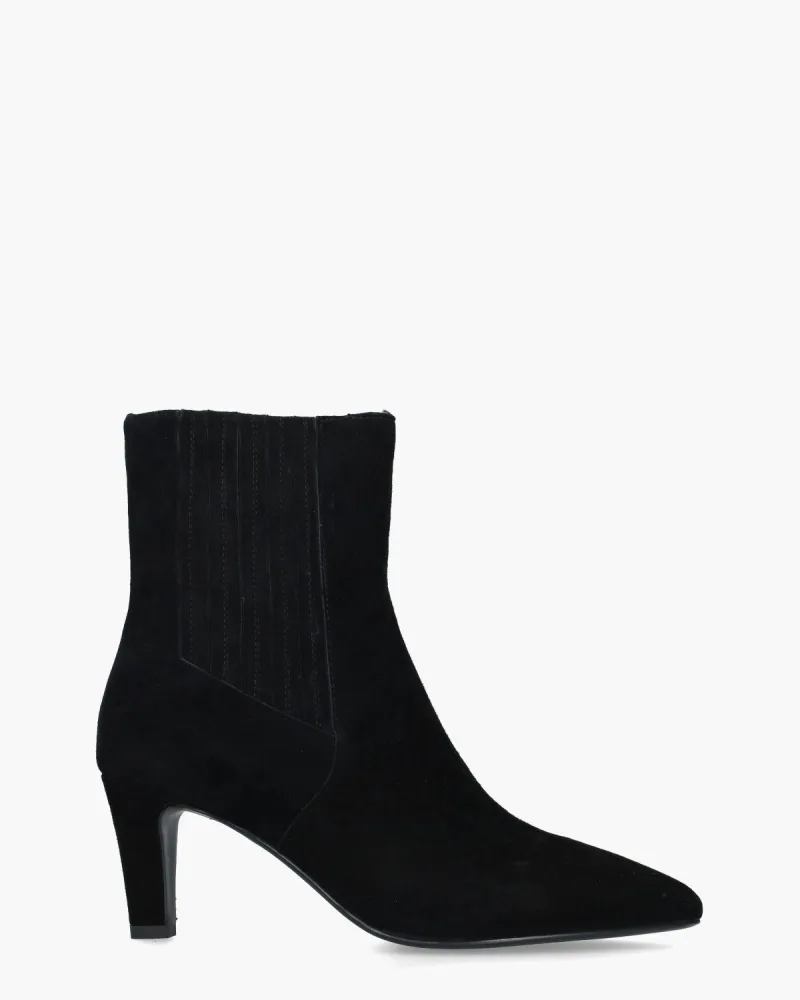 Di Lauro Calandra, enkellaarsjes & boots voor dames in zwart