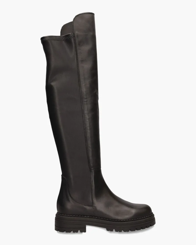 Miss Behave Pipa, enkellaarsjes & boots voor dames in zwart