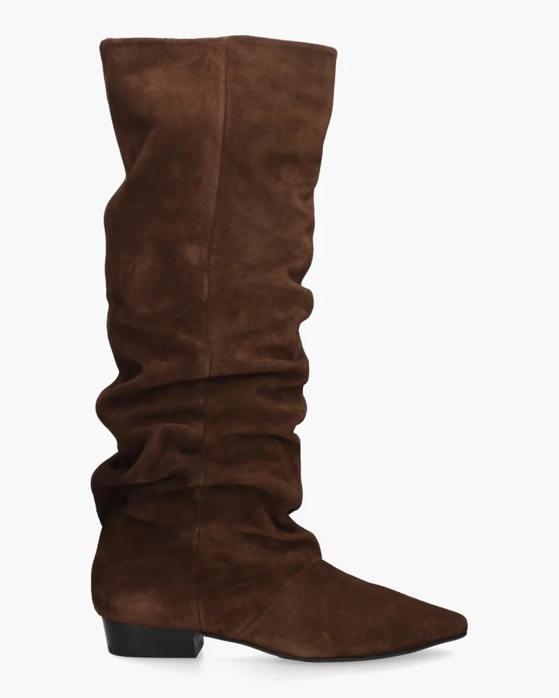 Gioia Babouche Aline-2, enkellaarsjes & boots voor dames in donkerbruin