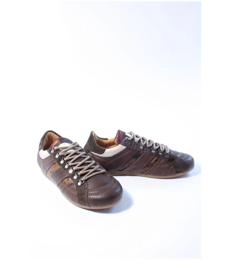 Via Vai June Jackie, sneakers voor dames in donkerbruin, foto 2 van 2
