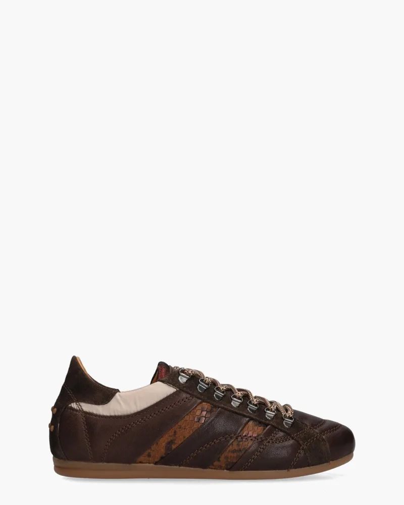 Via Vai June Jackie, sneakers voor dames in donkerbruin