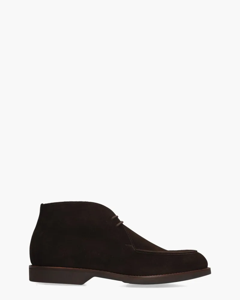 Crockett & Jones Bibury, enkellaarsjes & boots voor heren in donkerbruin