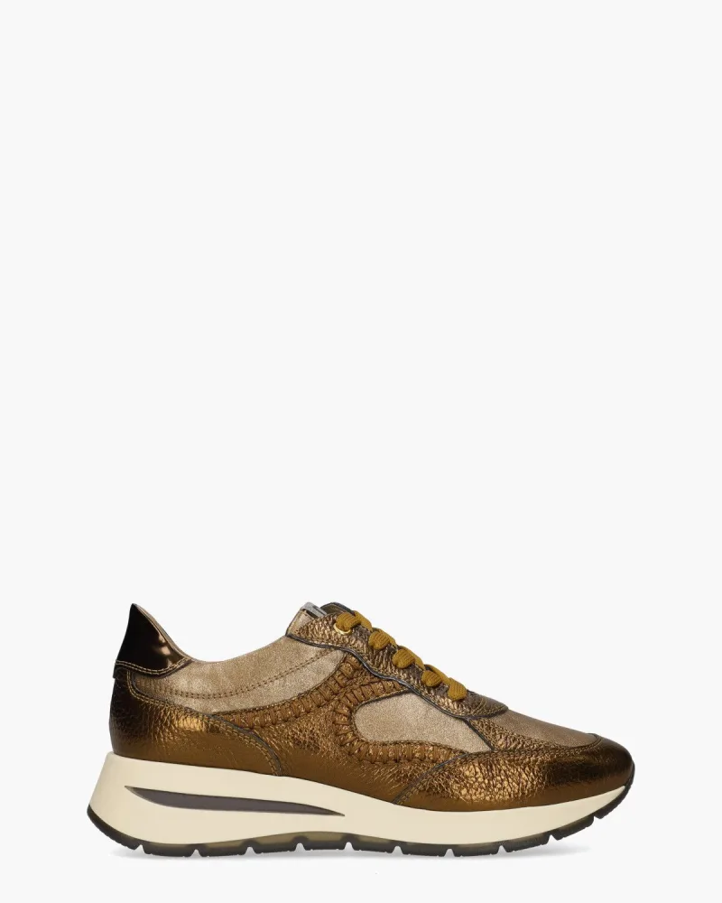 DLSport 6333, sneakers voor dames in bruin