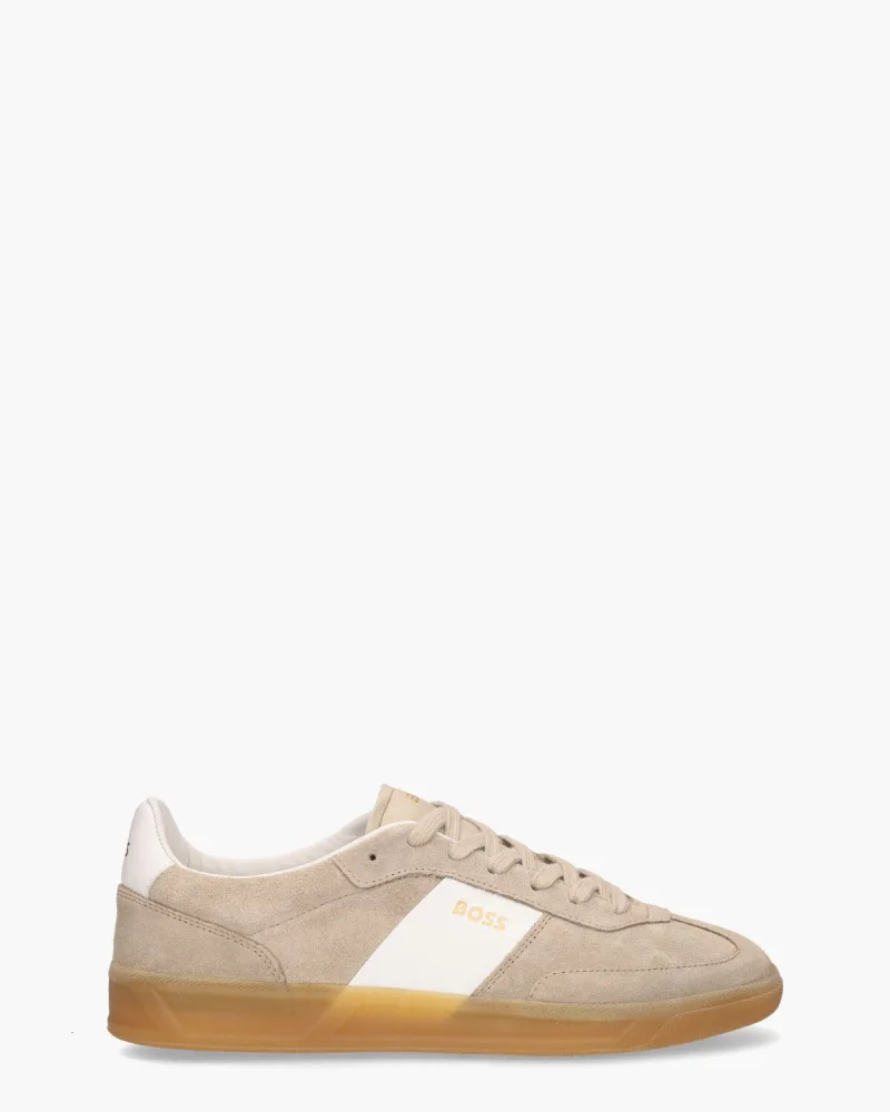 Boss Brandon, sneakers voor heren in beige