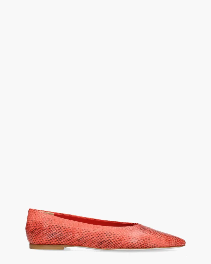 Odare Bilbao, ballerina's voor dames in rood