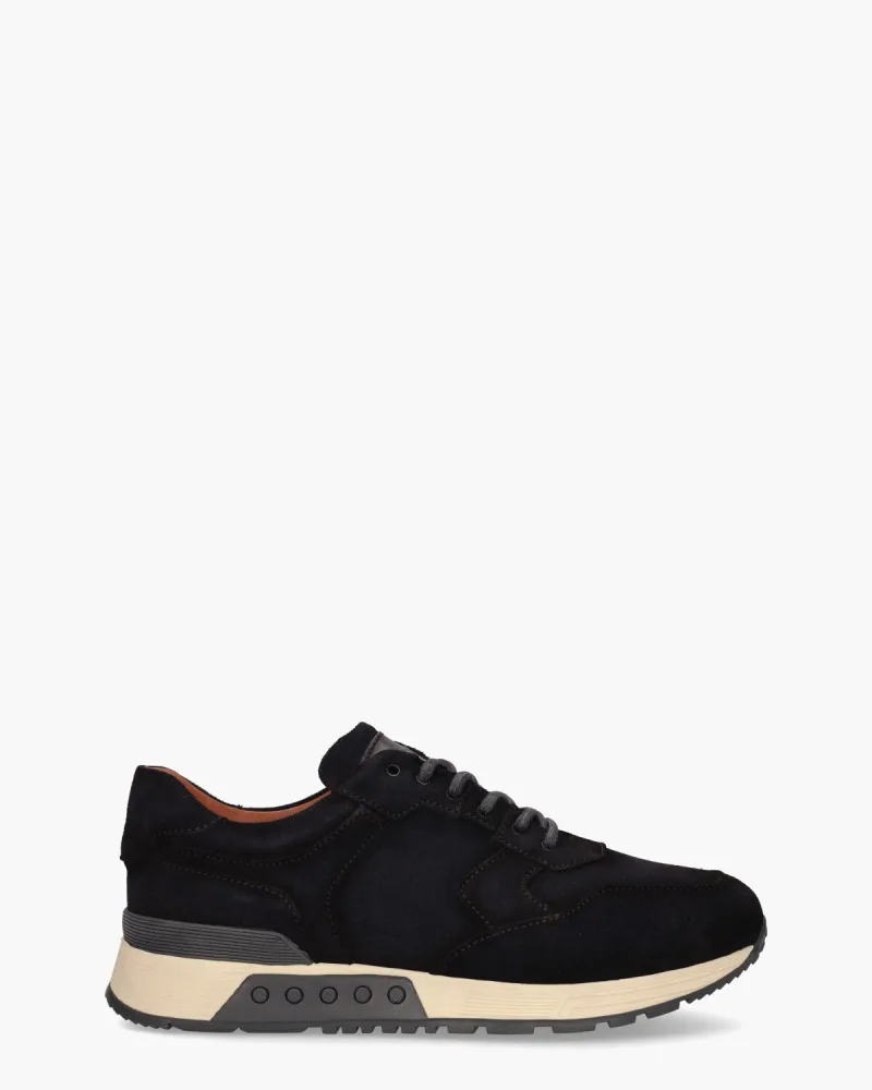Greve Haarlem, sneakers voor heren in donkerblauw