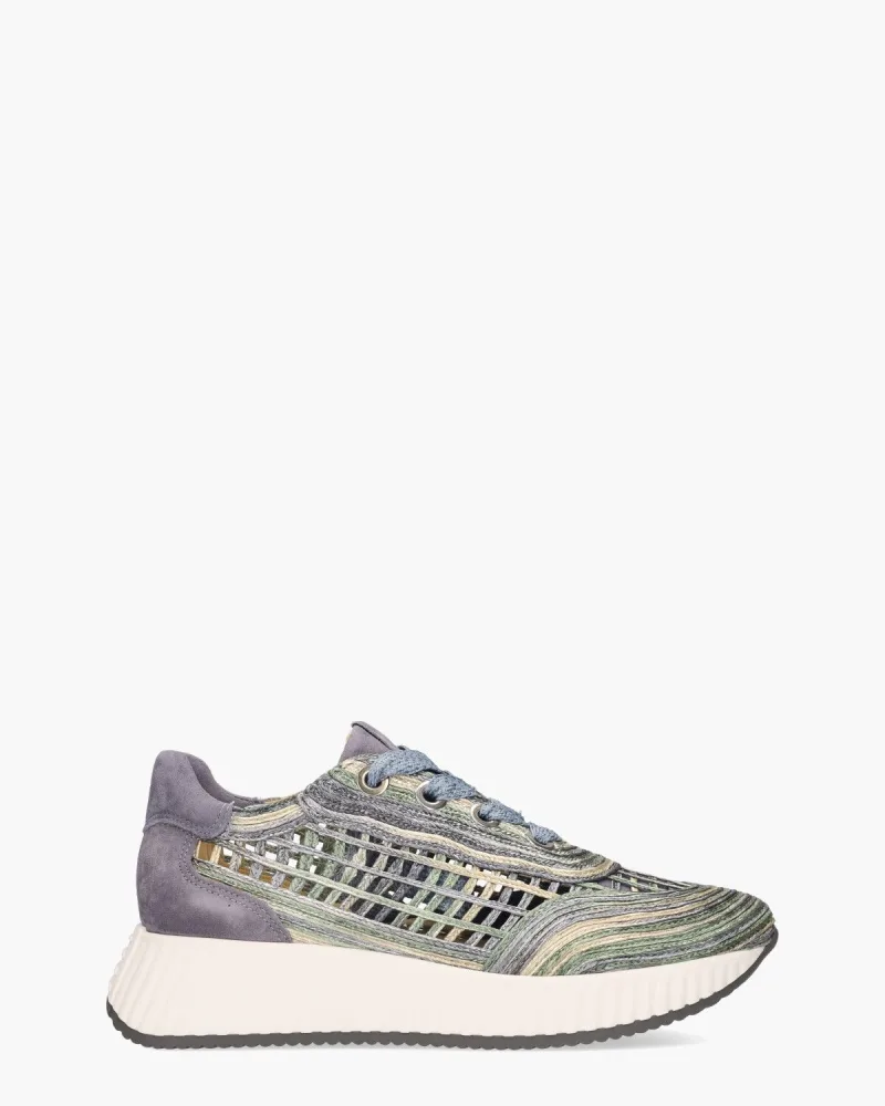 Softwaves Ardi, sneakers voor dames in groen