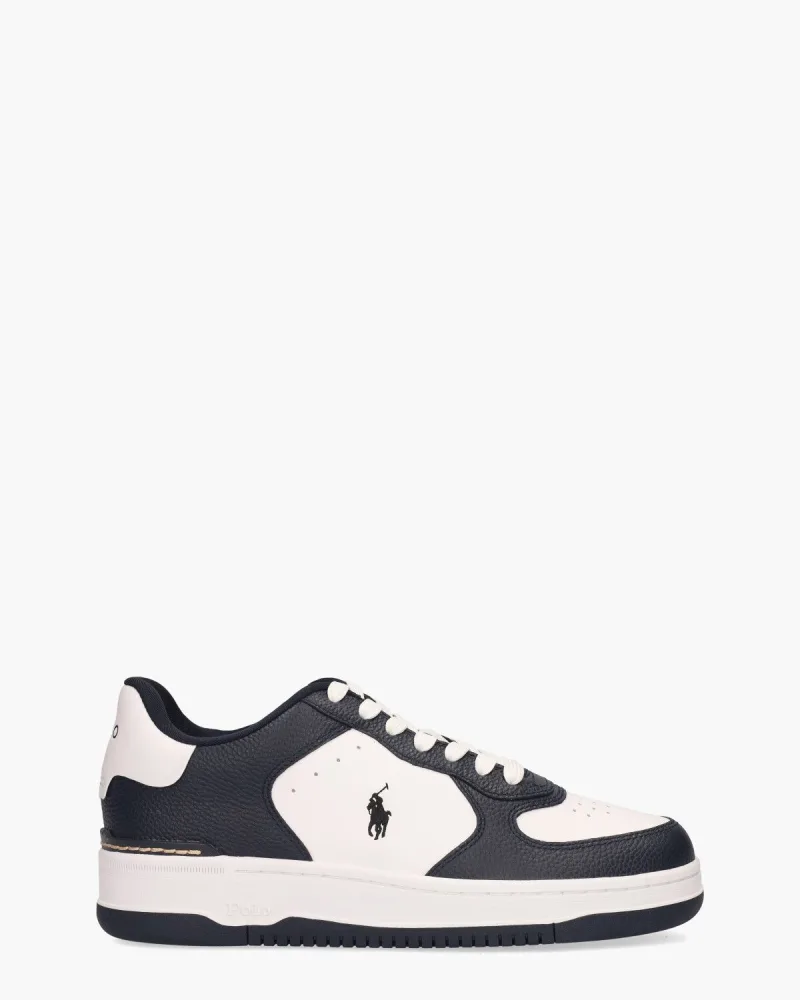 Polo Ralph Lauren Masters Court, sneakers voor heren in donkerblauw/wit