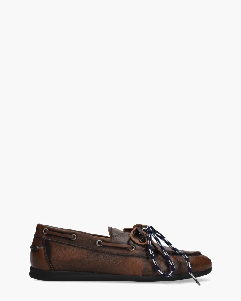 Toral Harvey, nette schoenen voor heren in donkerbruin, foto 2 van 2