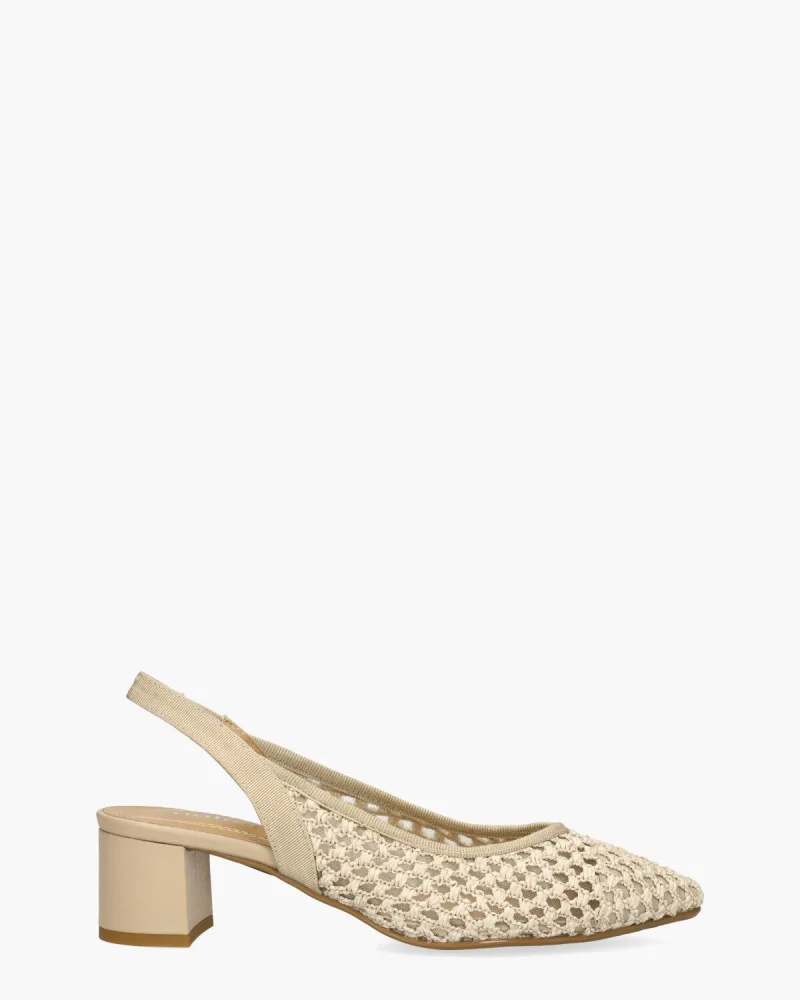 Nalini 24E049A, pumps voor dames in beige