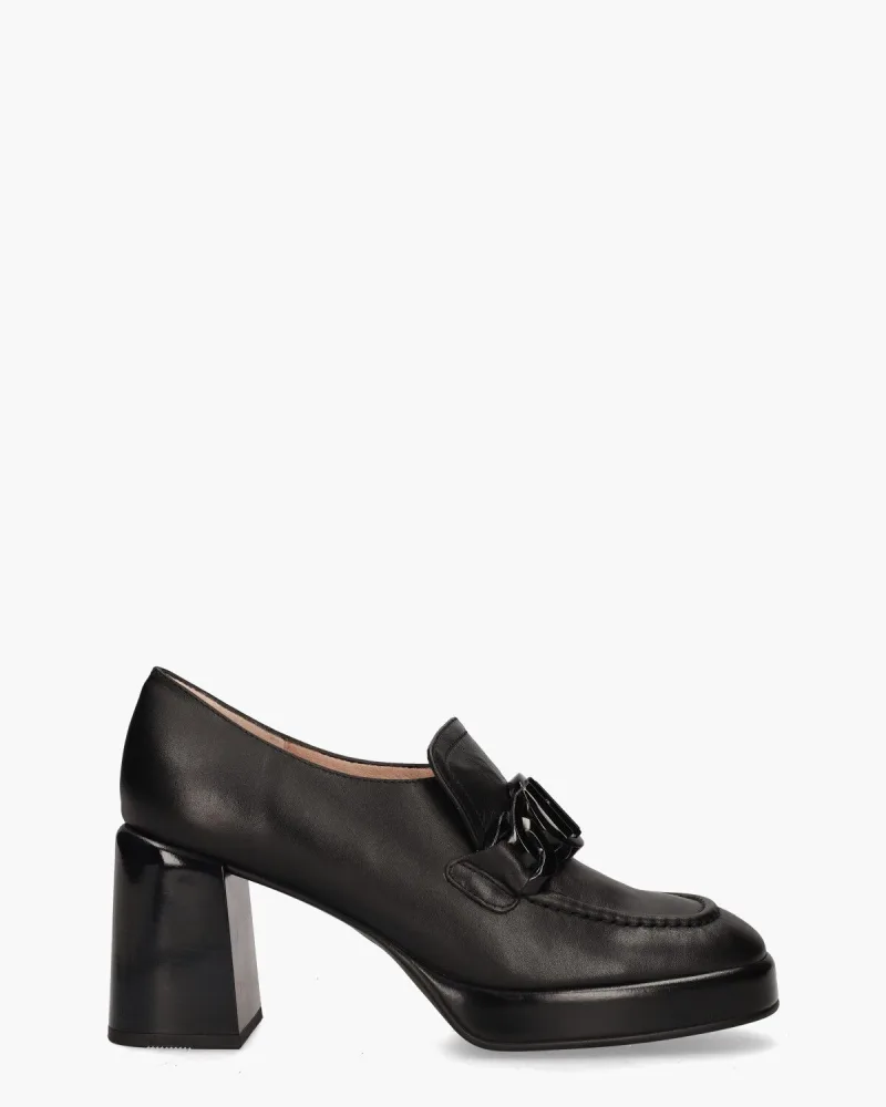 Hispanitas Hispani HI233022, instappers & loafers voor dames in zwart