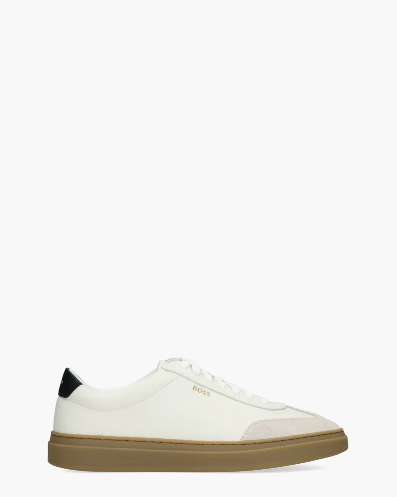 Boss Kieran, sneakers voor heren in wit