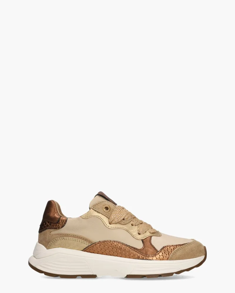 Xsensible Rainbow, sneakers voor dames in beige