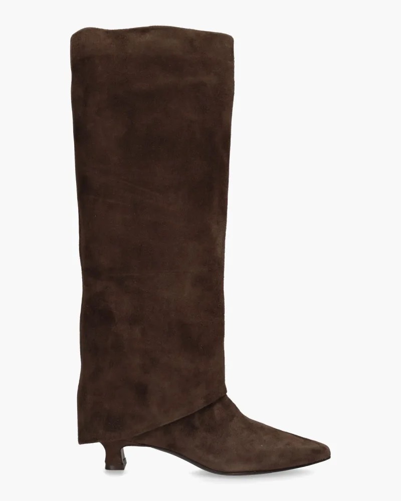 Julie Dee BR301, enkellaarsjes & boots voor dames in donkerbruin