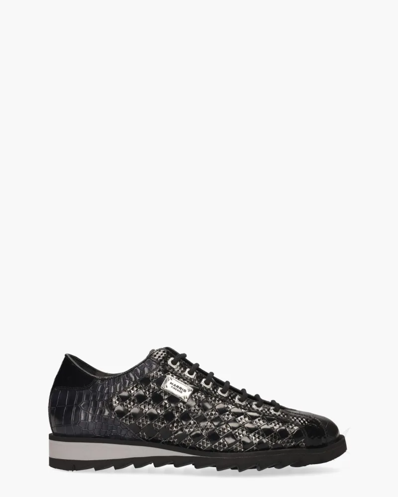 Harris 2817, sneakers voor heren in zwart