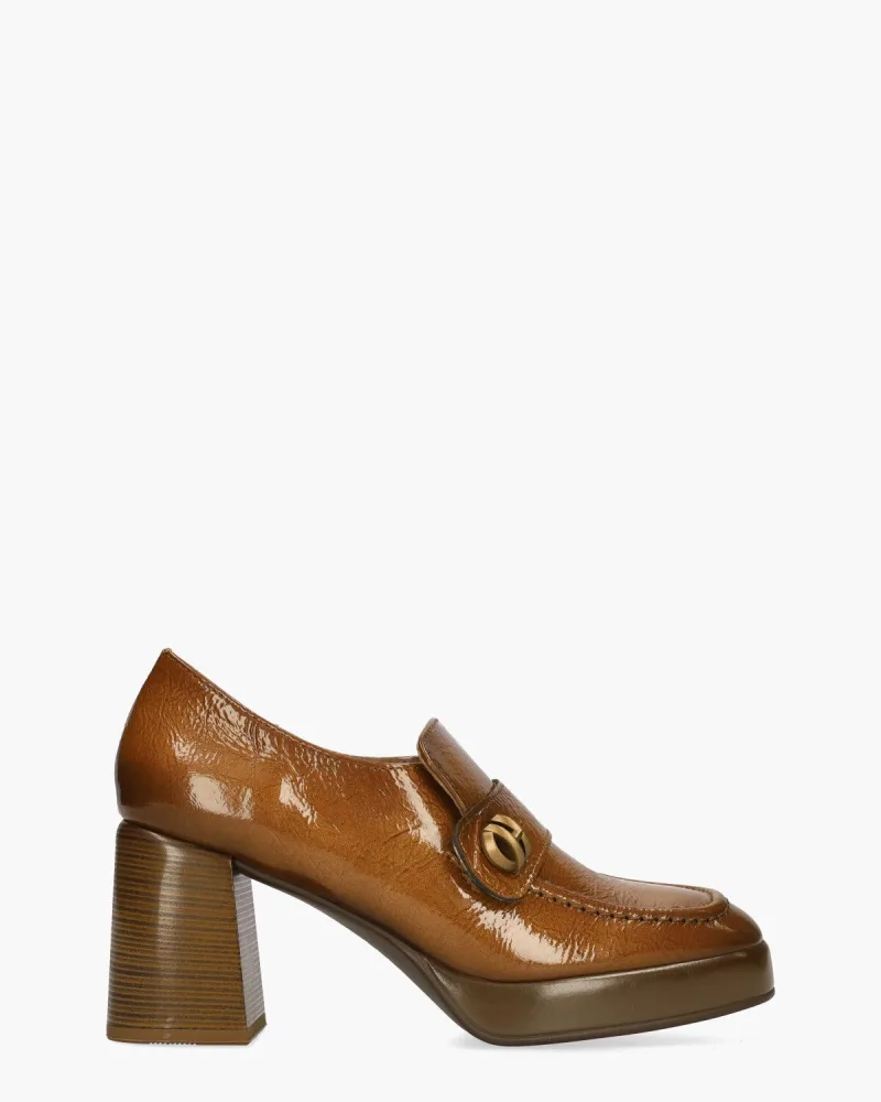 Hispanitas Hispani HI254229, instappers & loafers voor dames in bruin