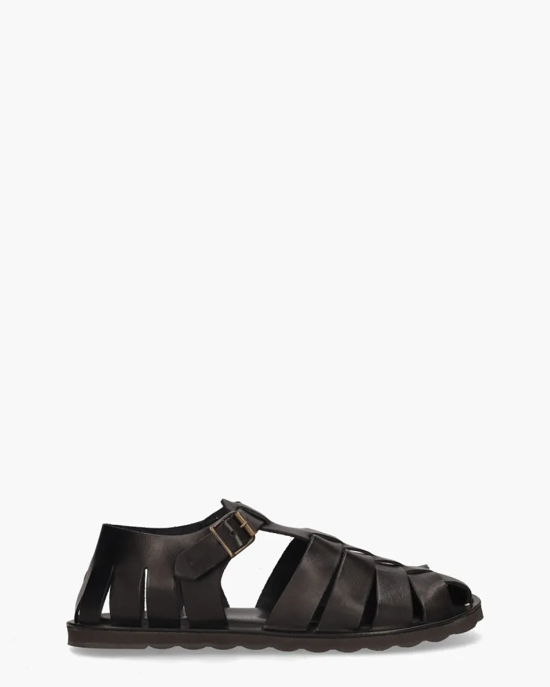 The Sandals Factory M7473, sandalen voor heren in zwart