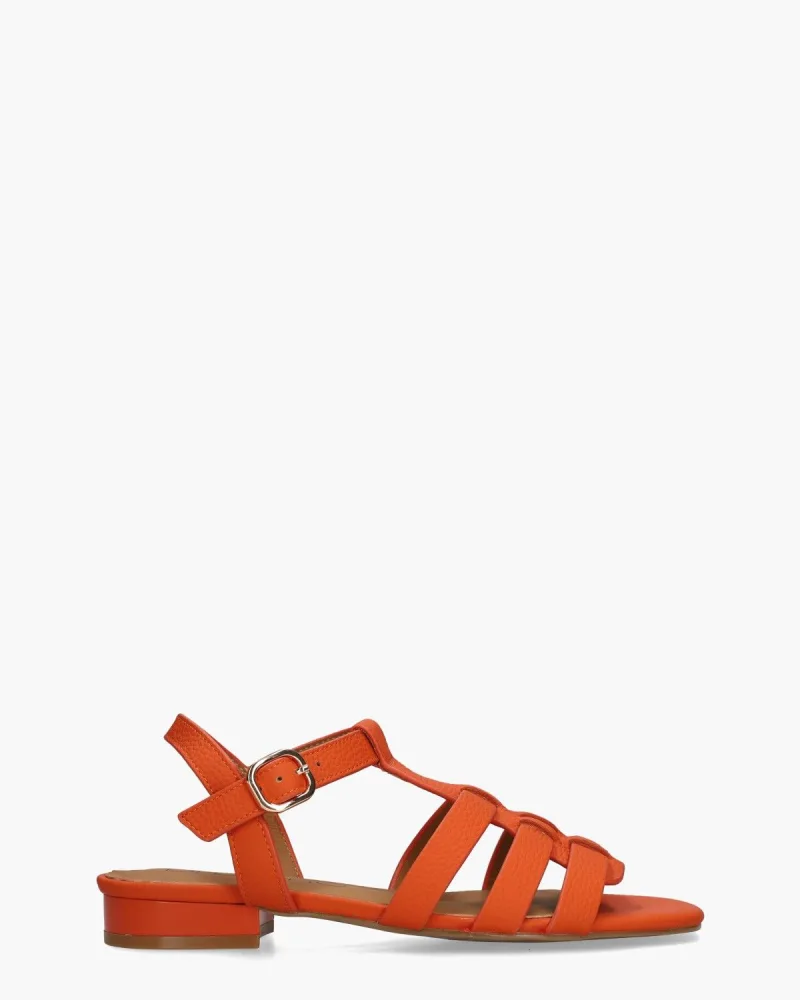 Di Lauro Desiree, sandalen voor dames in oranje