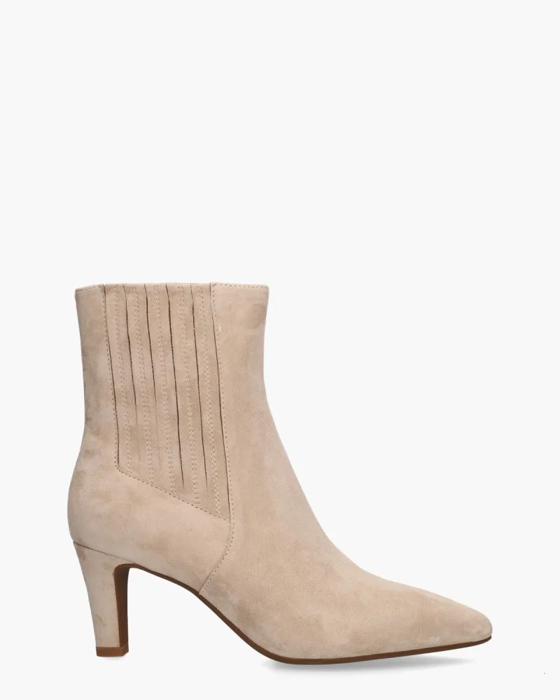 Di Lauro Calandra, enkellaarsjes & boots voor dames in beige