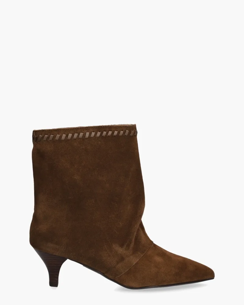 Toral Maeve, enkellaarsjes & boots voor dames in donkerbruin
