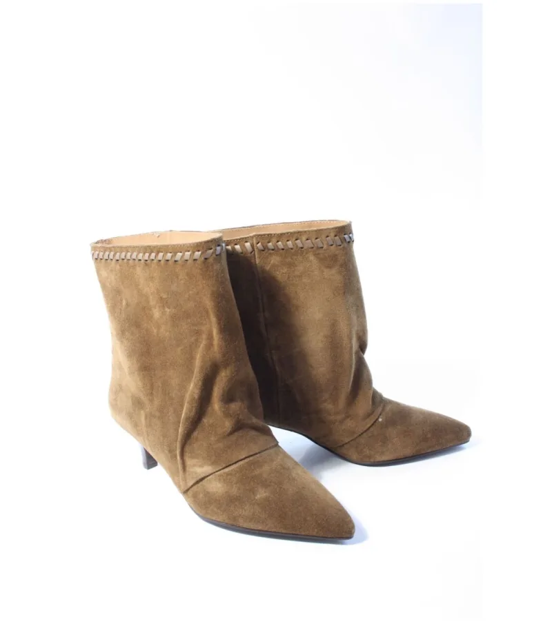 Toral Maeve, enkellaarsjes & boots voor dames in donkerbruin, foto 2 van 2