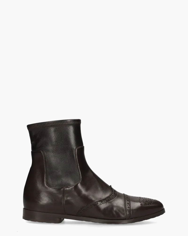 Truman's 9016, enkellaarsjes & boots voor dames in donkerbruin
