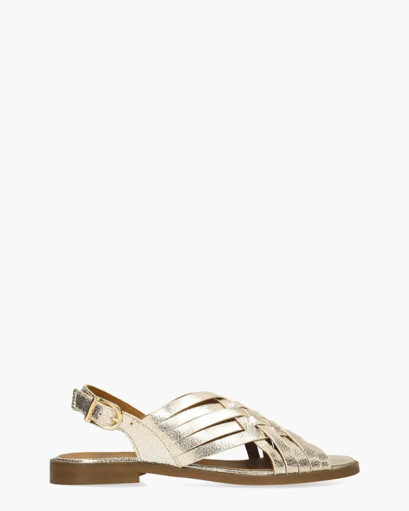 Cypres Willina, sandalen voor dames in goud