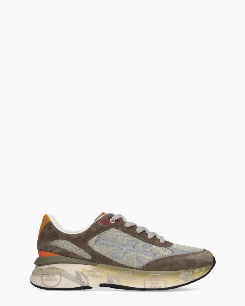 Premiata Moerun 7871, sneakers voor heren in bruin