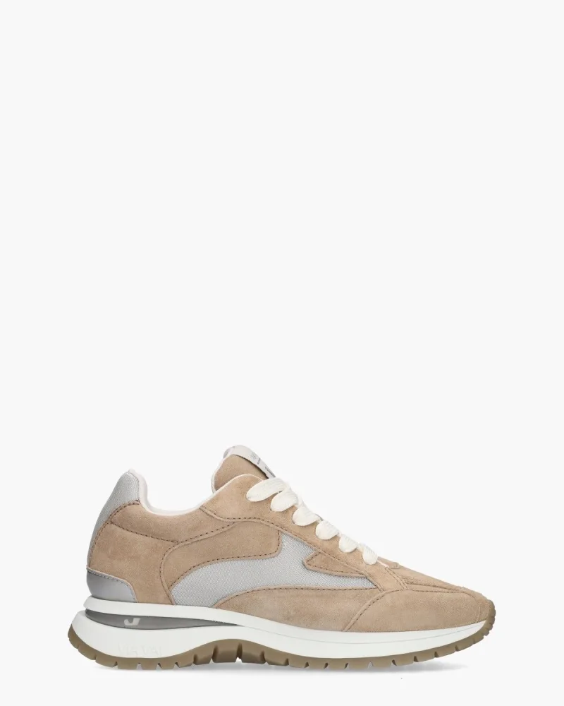 Via Vai Usher Riggs, sneakers voor dames in beige/zilver