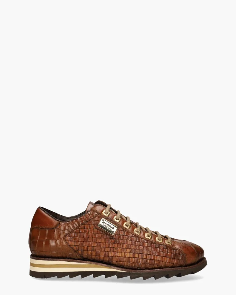 Harris 2817, sneakers voor heren in bruin