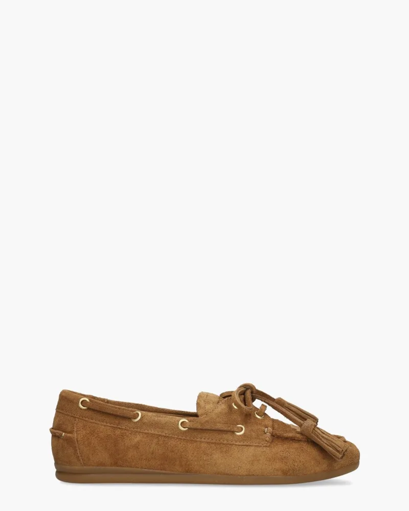 Toral Shima, instappers & loafers voor dames in bruin