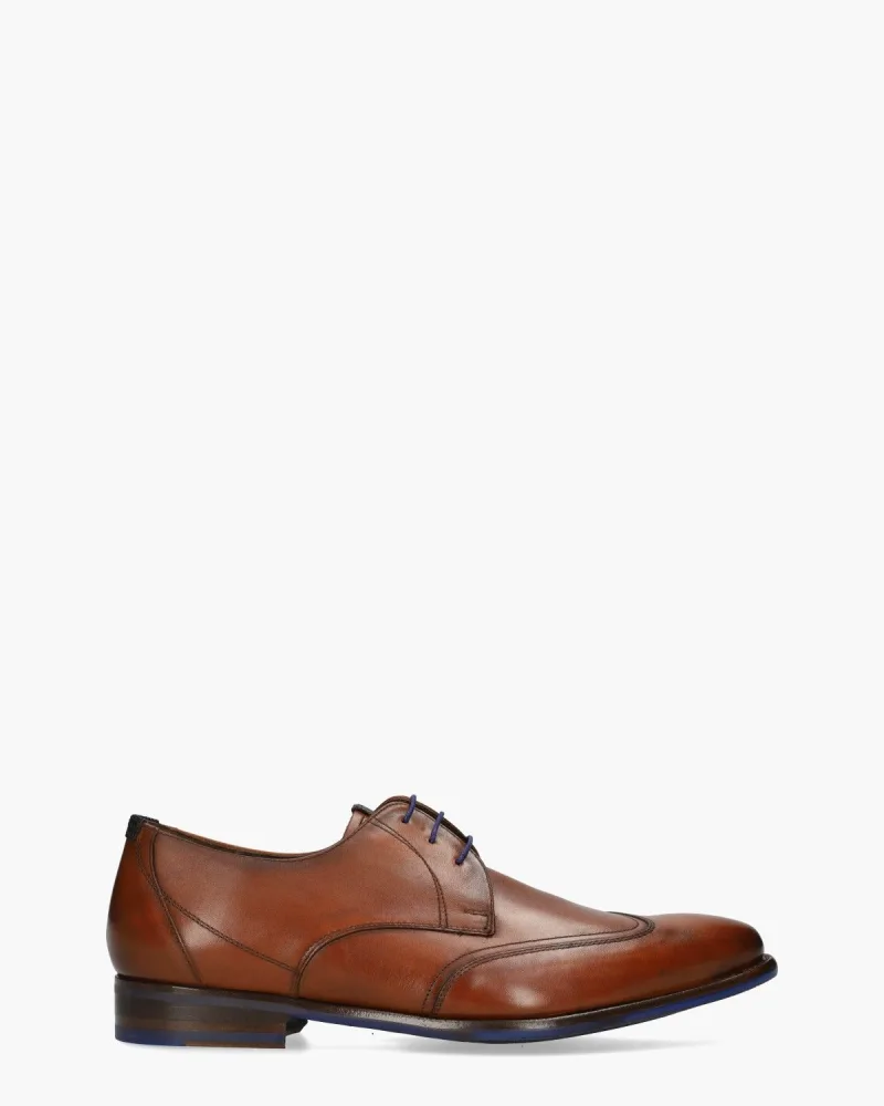 Floris Van Bommel De Stijler 07.00, schoenen voor heren in bruin