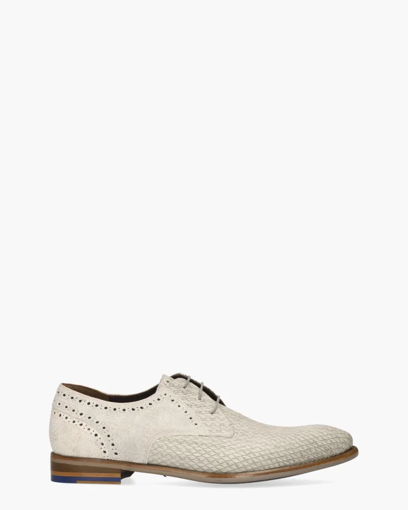 Floris Van Bommel De Stapper 39.42, schoenen voor heren in grijs