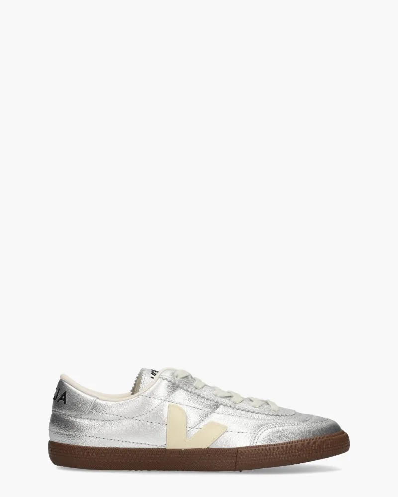 VEJA Panenka Leather, sneakers voor dames in zilver