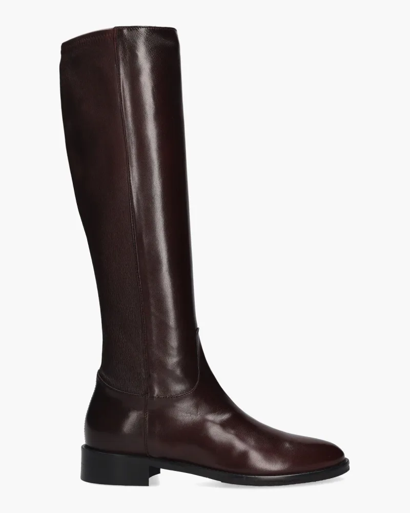 Lorenzo Masiero 27616 Bordeauxrood, enkellaarsjes & boots voor dames in rood