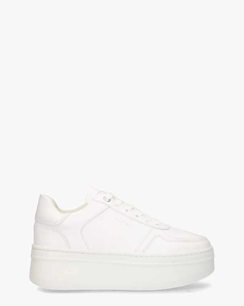 Nubikk Bayou Platform, sneakers voor dames in wit
