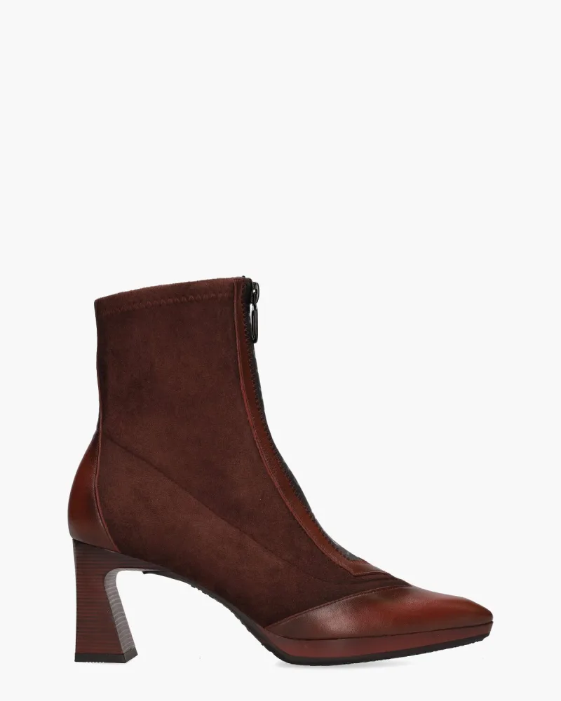 Hispanitas Hispani HI254186 Bordeauxrood, enkellaarsjes & boots voor dames in rood