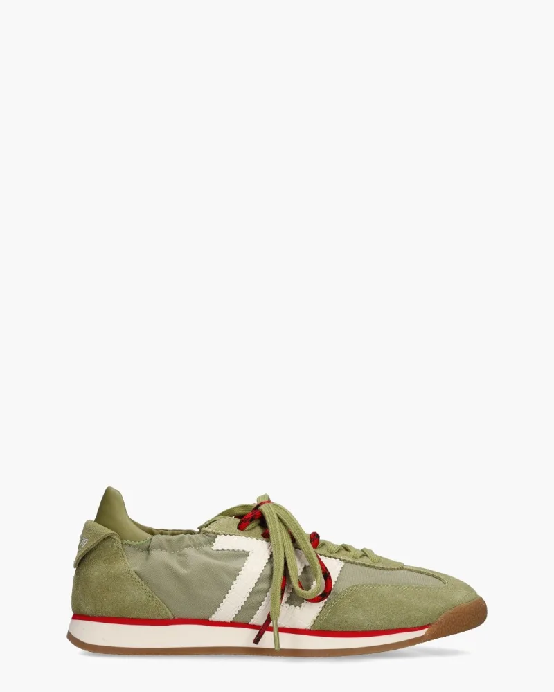 Back 70 Rocket Cotton, sportschoenen voor dames in groen