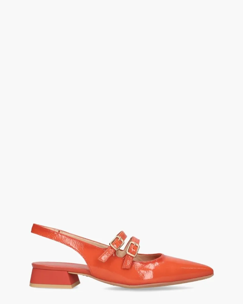Hispanitas Hispani CHV243462 Slinback, pumps voor dames in rood